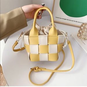 Yellow handbag